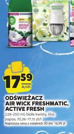 Stokrotka ODŚWIEŻACZ AIR WICK FRESHMATIC, ACTIVE FRESH, 228-250 ml oferta