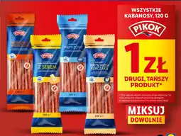 Lidl WSZYSTKIE KABANOSY PIKOK, 120 G oferta