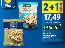 Lidl Alesto Pistacje kalifornijskie, 250 g oferta
