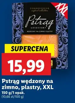 Lidl Pstrąg wędzony na zimno, plastry, XXL, 150 g oferta