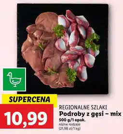 Lidl REGIONALNE SZLAKI Podroby z gęsi - mix, 500 g oferta