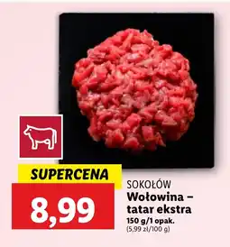 Lidl SOKOŁÓW Wołowina - tatar ekstra, 150 g oferta
