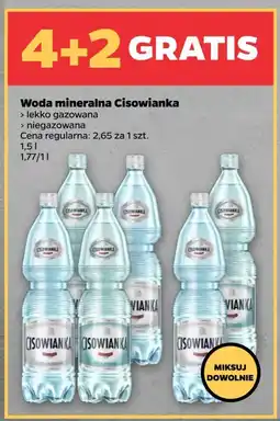 Netto Woda Cisowianka oferta