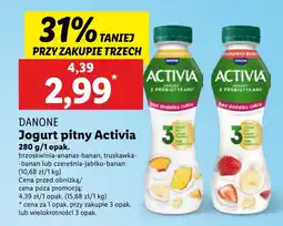 DANONE Jogurt pitny Activia, 280 g