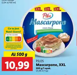 Lidl PILOS Mascarpone, XXL, 500 g oferta