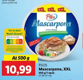 Lidl PILOS Mascarpone, XXL, 500 g oferta