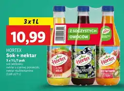 Lidl HORTEX Sok + nektar, 3 x 1 l oferta