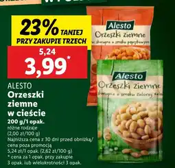 Lidl ALESTO Orzeszki ziemne w cieście, 200 g oferta