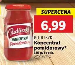 Lidl PUDLISZKI Koncentrat pomidorowy, 310 g oferta