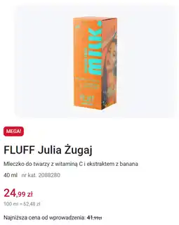 Rossmann FLUFF Julia Żugaj, 40 ml oferta