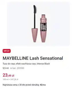 Rossmann MAYBELLINE Lash Sensational, 9,5 ml oferta