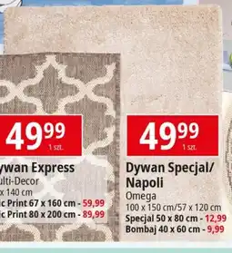 E.Leclerc Dywan Specjal/ Napoli Omega 100 x 150 cm/57 x 120 cm oferta
