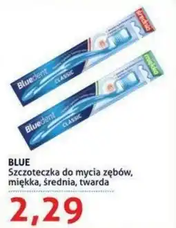 BLUE Szczoteczka do mycia zębów, miękka, średnia, twarda