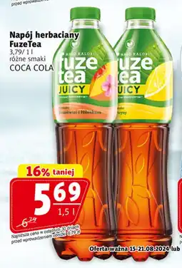 Prim Market Napój herbaciany FuzeTea, 1,5 l oferta