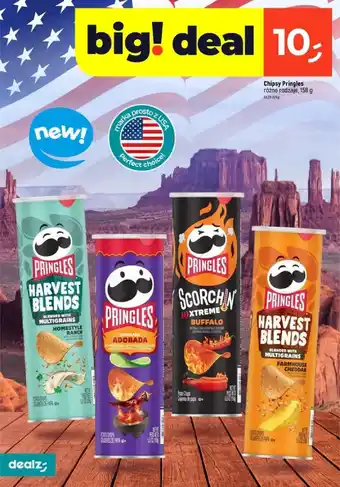 Dealz Chipsy Pringles 158 g oferta