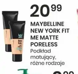 Maybelline New York Fit Me Matte Poreless Podkład matujący