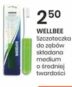Sekret Urody Wellbee Szczoteczka do zębów składana medium oferta
