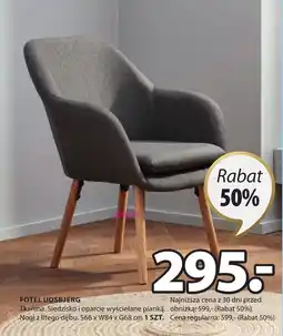 JYSK FOTEL UDSBJERG 66x84x68 cm oferta