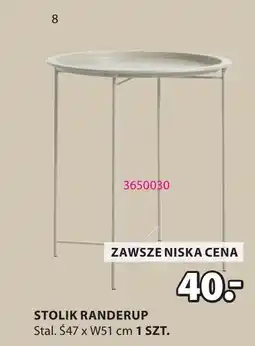 JYSK STOLIK RANDERUP 47x51 cm oferta