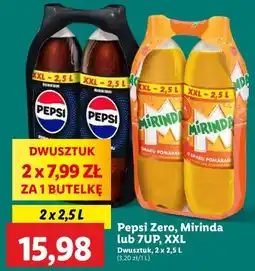 Lidl Pepsi Zero 2x2.5L oferta