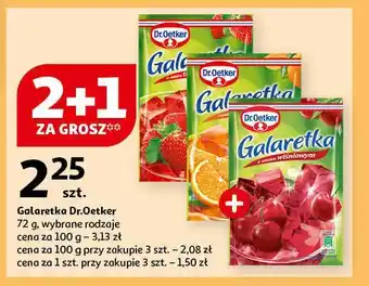 Auchan Galaretka wiśniowa Dr. oetker oferta