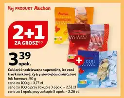Auchan Cukierki kawowe Auchan różnorodne (logo czerwone) oferta