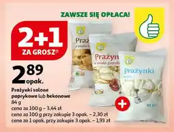 Auchan Prażynki bekonowe Podniesiony kciuk oferta