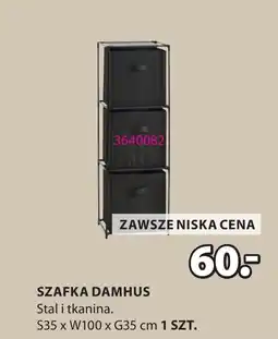 JYSK SZAFKA DAMHUS S35 x W100 x G35 cm oferta