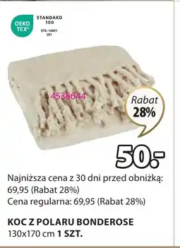 JYSK KOC Z POLARU BONDEROSE 130x170 cm oferta