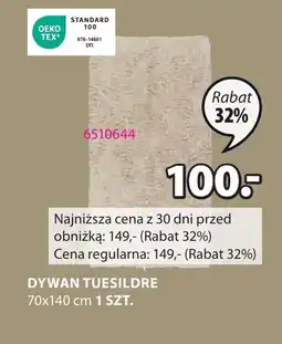 JYSK DYWAN TUESILDRE 70x140 cm oferta