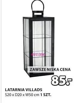 JYSK LATARNIA VILLADS S20 x D20 x W50 cm oferta