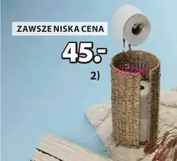 JYSK UCHWYT NA PAPIER TOALETOWY VANSBRO Ś16 x W47 cm oferta