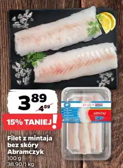 Netto Mintaj filet bez skóry Abramczyk oferta