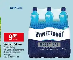 E.Leclerc Woda mocny gaz Żywiec Zdrój oferta