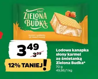 Netto Kanapka lodowa słony karmel Zielona Budka oferta
