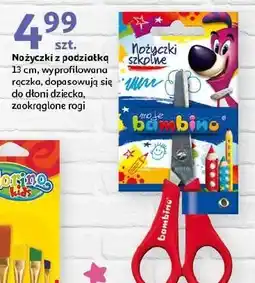 Auchan Nożyczki szkolne z podziałką Moje Bambino oferta