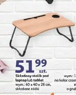 Auchan Stolik pod laptopa oferta