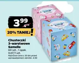 Netto Chusteczki higieniczne 3-warstwowe Samelle oferta
