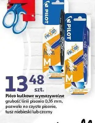 Auchan Pióro kulkowe czarne Pilot Frixion oferta