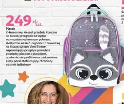 Auchan Plecak szkolny 2 komory oferta