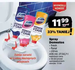 Netto Spray do czyszczenia citrus blast Domestos Power Foam oferta