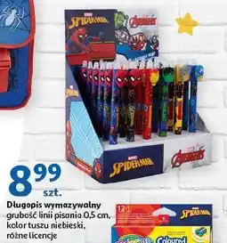 Auchan Długopis wymazywany spiderman oferta