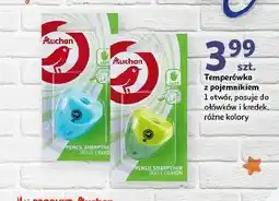 Auchan Temperówka z pojemnikiem Auchan oferta