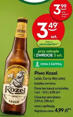Żabka Piwo Kozel oferta