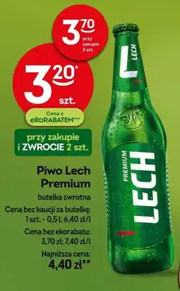 Żabka Piwo Lech Premium oferta