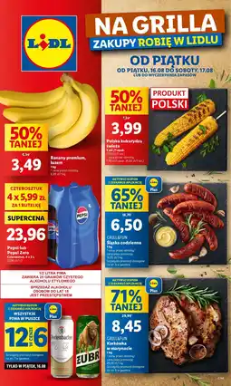 Lidl Banany oferta
