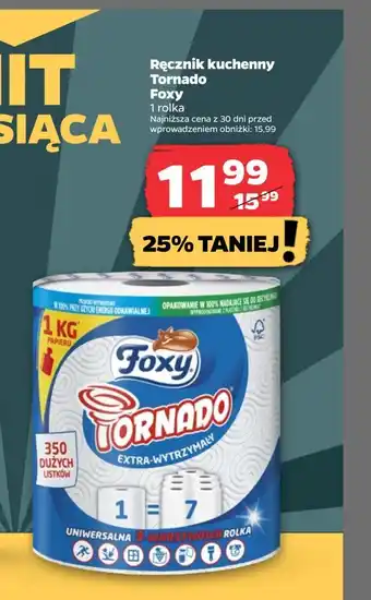 Netto Ręcznik kuchenny Foxy Tornado oferta