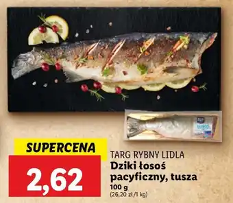 Lidl Łosoś pacyficzny tusza Targ Rybny Lidla oferta