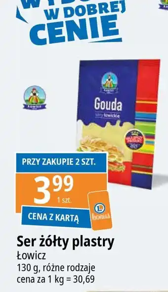 E.Leclerc Ser gouda plastry Łowicz 1906 oferta