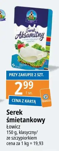 E.Leclerc Serek ze szczypiorkiem Łowicz 1906 Łowicki Aksamitny oferta